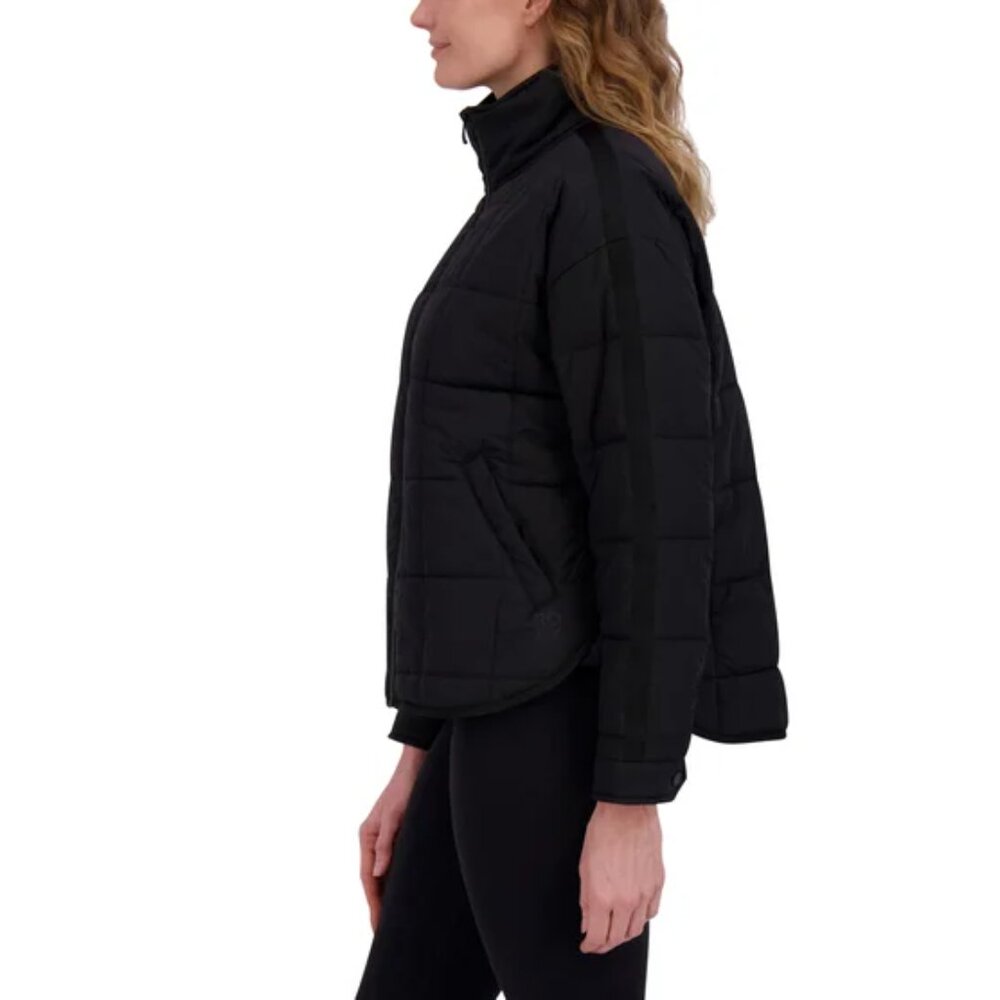 Roxy Women's Quilted Jacket, Brown - Picture 5 of 11